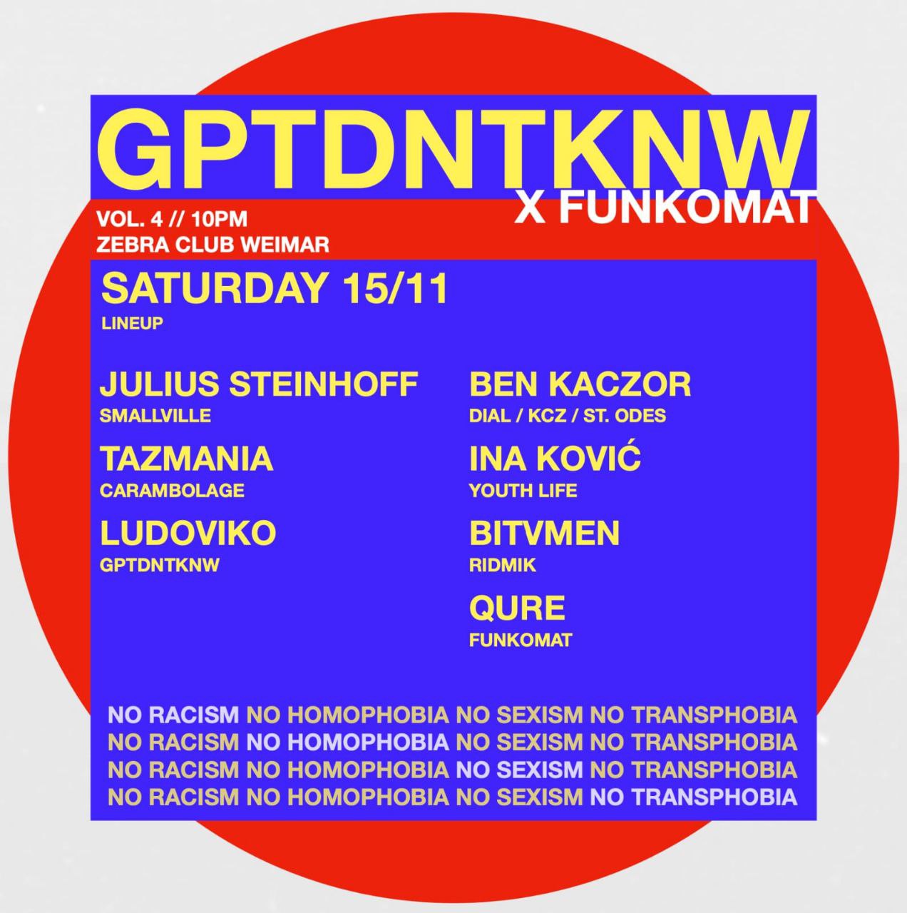 GPTDNTKNW X Funkomat at Zebra, Weimar
